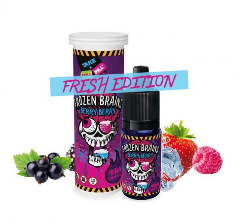 ( 562.-)  Chill Pill Frozen Brains - Berry Berry ( Fresh ) 10ml