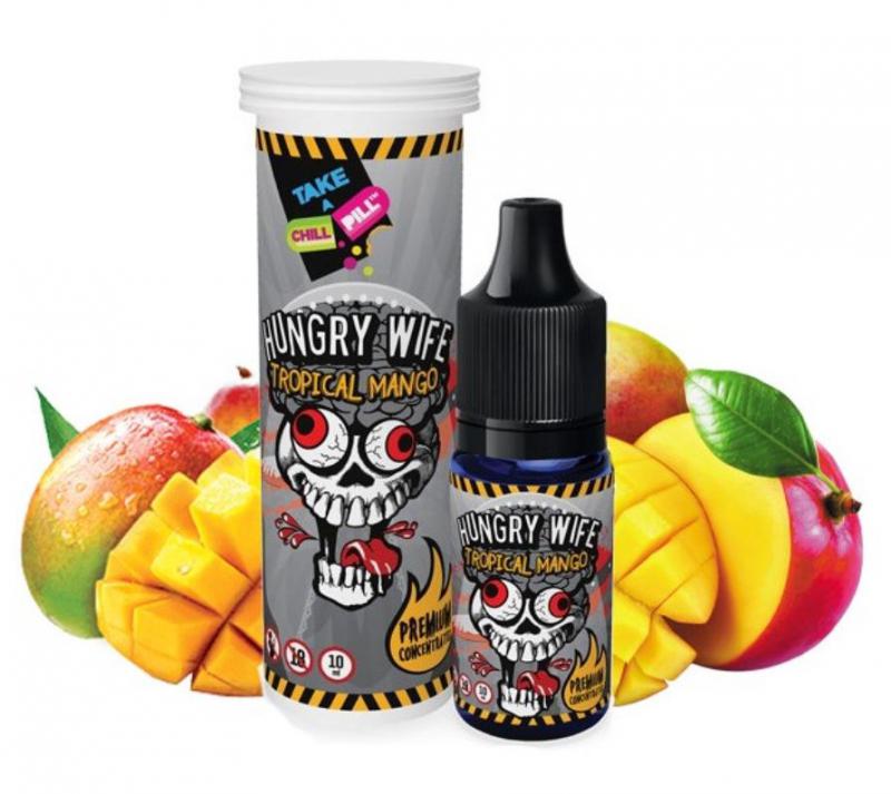 ( 563.-) Chill Pill Hungry Wife - Tropical Mango 10ml