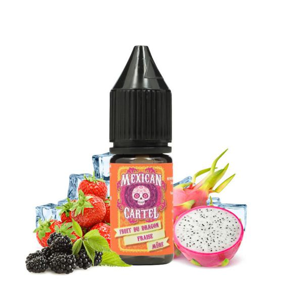 ( 571.-)  Mexican Cartel - Fruit du Dragon Fraise Múre  10ml