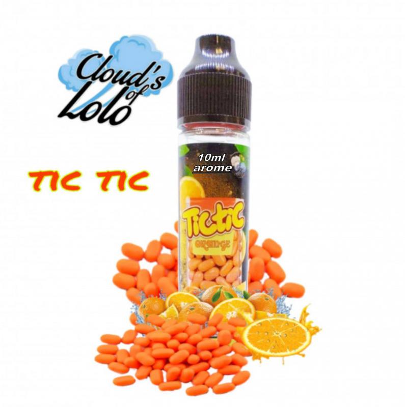 ( 609.-) Cloud's of Lolo - Tic Tic orange  10ml    ( KIFUTÓ TERMÉK )