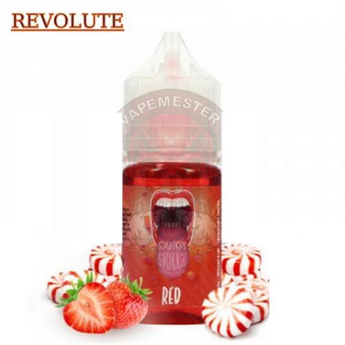 ( 733.-)  Revolute Vape or DIY -Candy Skillz Red  10ml