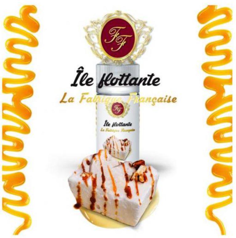 ( 919.-)  La Fabrique Française - The Floating Island  10ml    ( KIFUTÓ TERMÉK )