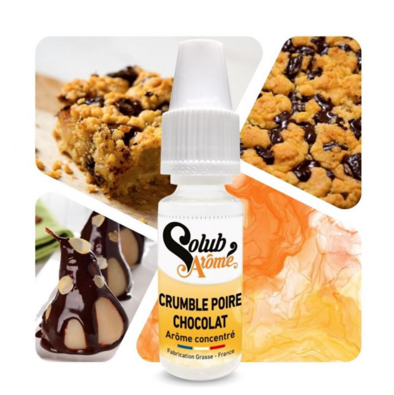 (154.-)   Crumble poire chocolat - Körtés csokoládés pite (10ml)