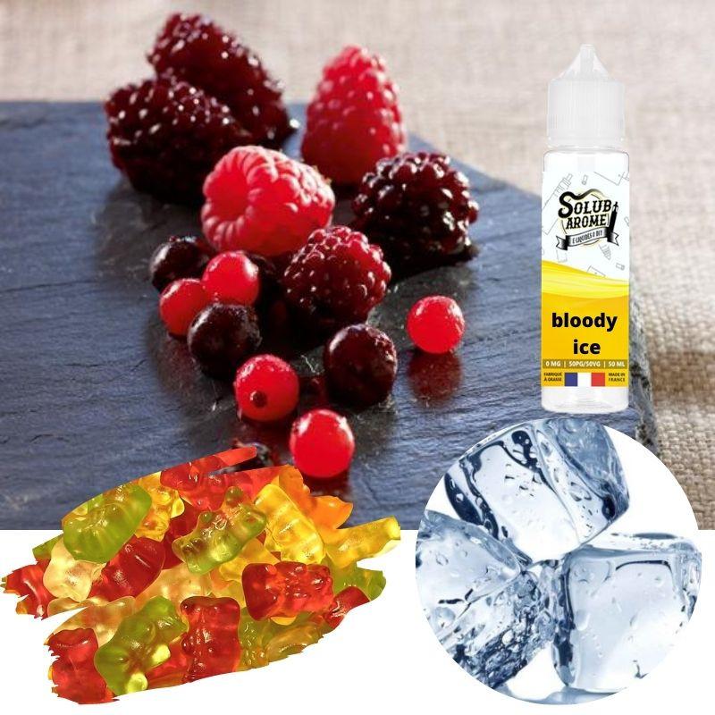 (184.-)    Bloody ice-Jeges gumicukor-(Haribo) (10ml)