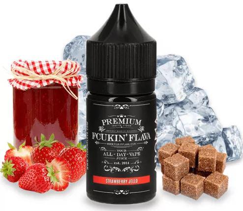 30ml - ( 821.-) - Fcukin Flava ( Premium )- Strawberry Jello