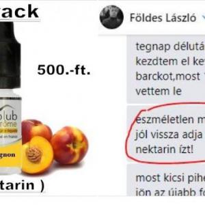 ( 027.-)  UTOLSÓ DARABOK --- Brugnon- Barack Nektarin (10ml)