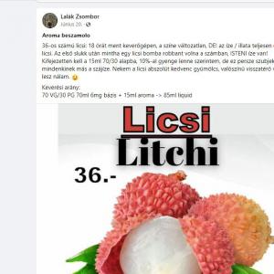 ( 036.-)    /Litchi- Licsi (10ml)