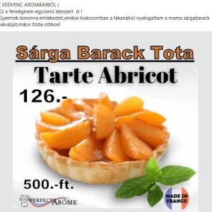 (126.-)   Tarte abricot-Sárgabarack torta (10ml)