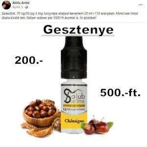 (200.-)   Châtaigne- Dohány-gesztenye ! ? (10ml)