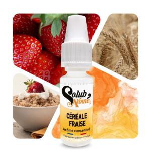 ( 022.-)   Solub - Céréale Fraise  10ml