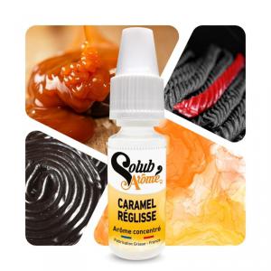 ( 159.-)  Solub-  Caramel Réglisse  10ml