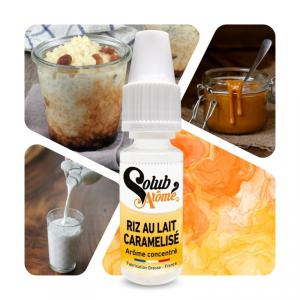 ( 229.-)  Solub - Riz au Lait Caramélisé  10ml