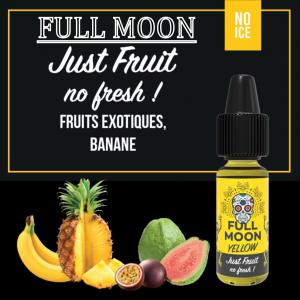 ( 430.-)  Full Moon - Just Fruit - Yellow    10ml