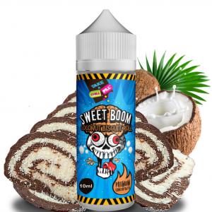 ( 512.-)  Chill Pill Sweet Boom-Coconut Roll  10ml