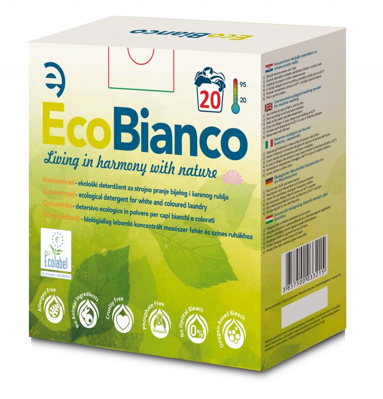 Ecobianco Ecolabel mosópor