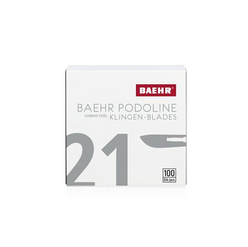 BAEHR Podoline rozsdamentes szikepenge 21-es méret 1 db