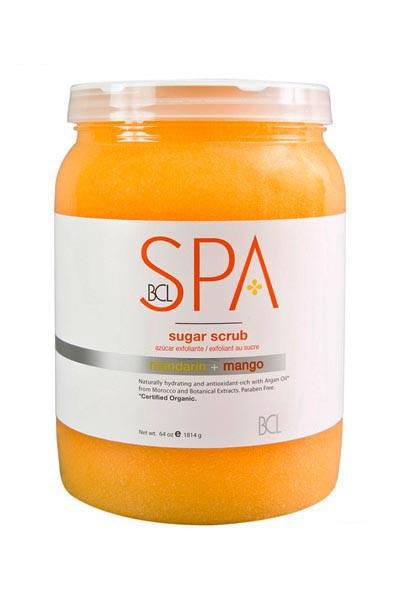 BCL SPA Mandarin + Mango cukros bőrradír 1814g