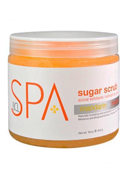 BCL SPA Mandarin + Mango cukros bőrradír 454g