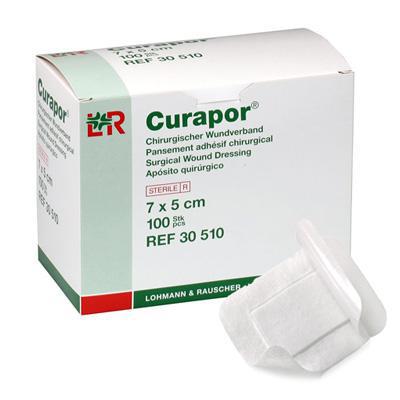 Curapor 7x5 cm szigetkötszer 1db