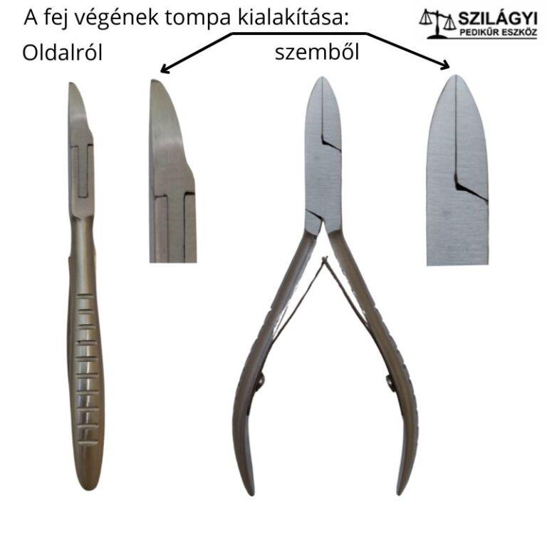 Diabétesz körömcsípõ egyenes 11 cm Tompa fejvéggel RM45