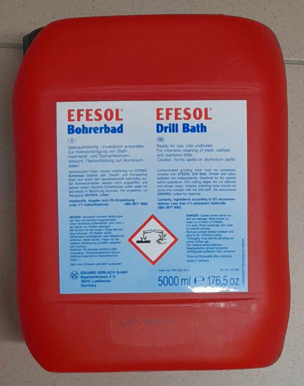 Efesol csiszolófej tisztító folyadék 5liter