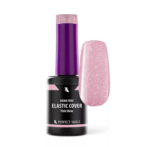 Elastic Cover Base Gel - Hema Free Erősített Gél Lakk Alap - Pink Shine- 8ml