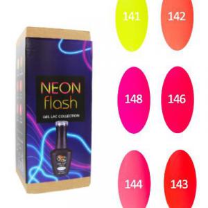 Aphro Nails NEON FLASH gél lakk készlet