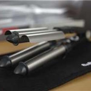 BaByliss PRO Titán-Turmalin bevonatú tripla hajsütővas