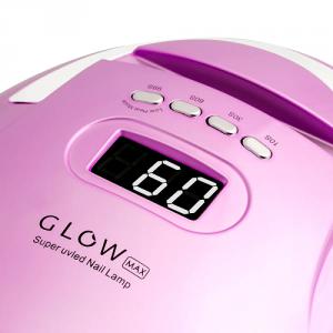 GLOW F2 Manikűrös lámpa, (időzítő és mozgásérzékelő) 220W Pink
