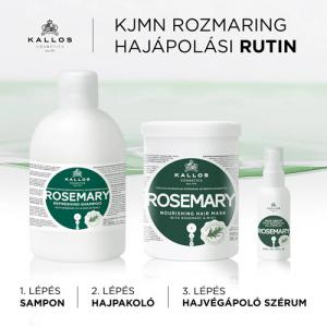 Kallos KJMN Hajpakoló Krém Rozmaring és Menta kivonattal 1000ml