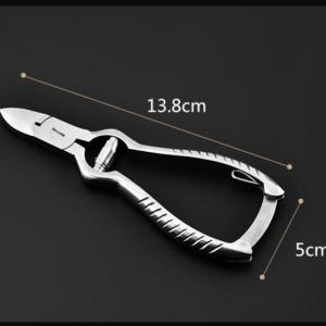 Körömcsípő rozsdamentes,hernyórugós, 13.8cm