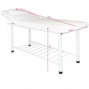 Kozmetikai ágy, masszázságy fix magassággal