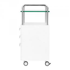 Pedikűrös kocsi 2 polcos + 3 fiókos