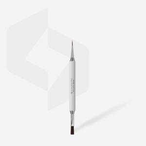 STALEKS EXCLUSIVE 08/03 Kétvégű gél ecset 10 mm / tus 10 mm NBX-08/03