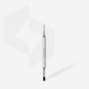 STALEKS EXCLUSIVE Kétvégű gél ecset 11 mm/díszítő 12 mm (NBX-06/11)