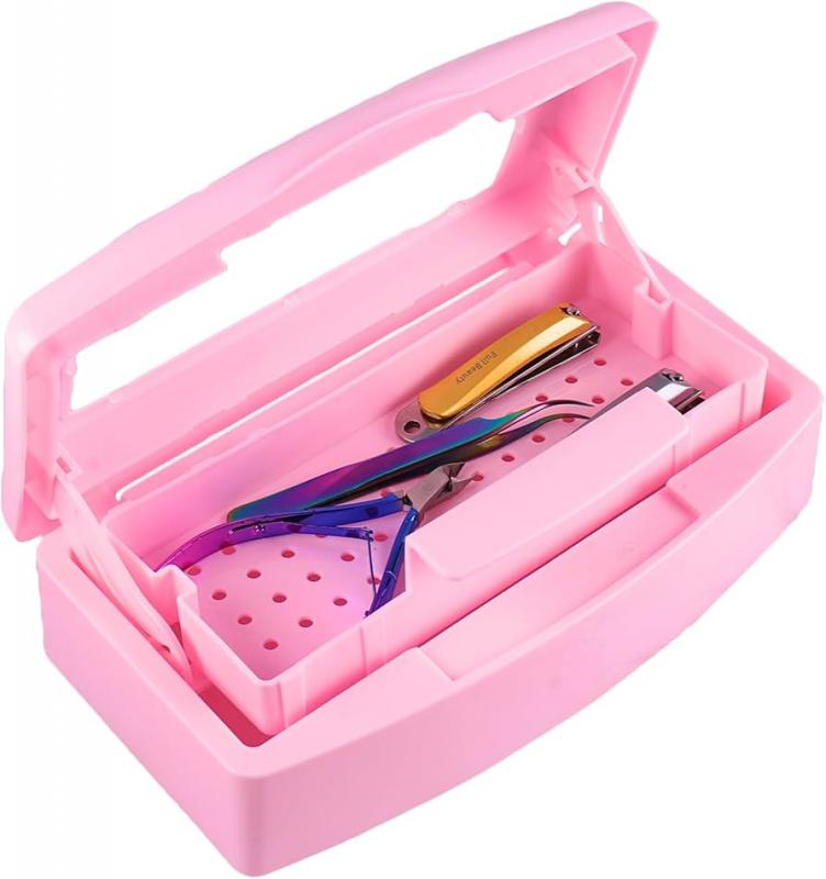 Fertőtlenítő doboz ABLAKOS RÓZSASZÍN