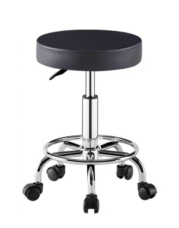 Forgó ükőke lábtartóval FEKETE