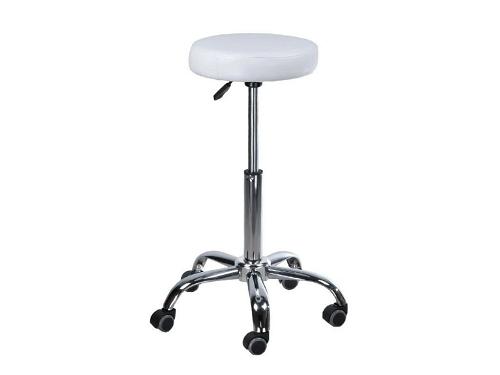 Forgószék króm talppal FEHÉR