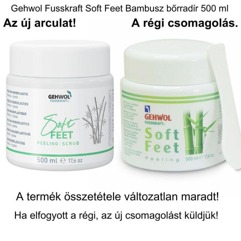 Gehwol Bambusz lábápoló bőrradír 500ml