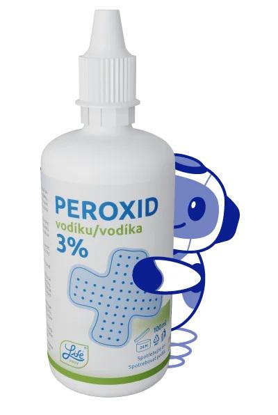Hidrogén Peroxid 3% oldat 100ml Techno Life (sebfertőtlenítő)