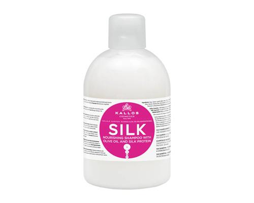 Kallos KJMN Silk Sampon Olívaolajjal és Selyemproteinnel 1000ml