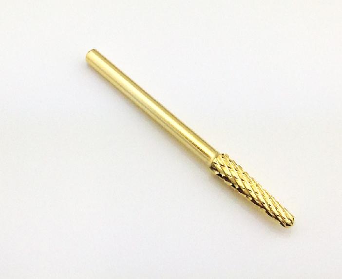 Karbid fej kúpos, arany DURVA 250016-C