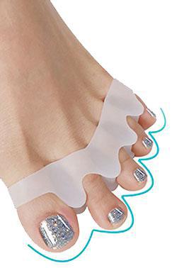 Lábujj elválasztó Gél 5, szilikon 1 pár (7101)