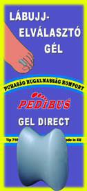 Lábujj elválasztó, terpesztő Gel Direct, szilikon 1db