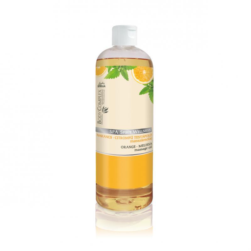 Lady STELLA Spa Spirit Wellness Narancs és Citromfű Kupakos Masszázsolaj 1000 ml