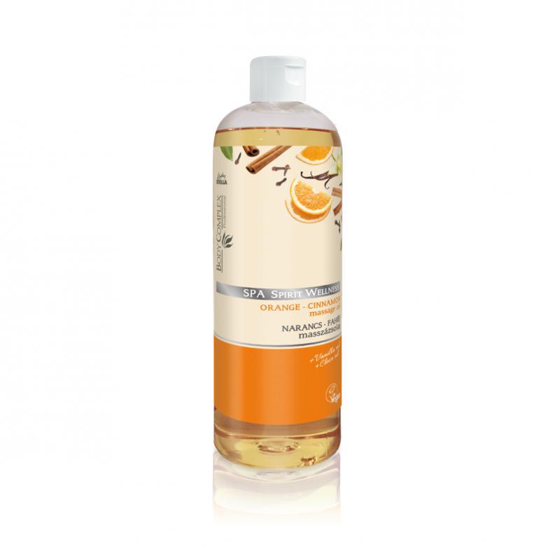 Lady STELLA Spa Spirit Wellness Narancs-Fahéj Kupakos Masszázsolaj 1000 ml