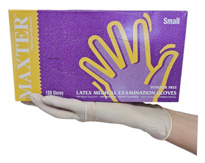 Maxter Latex kesztyű, 5,7 gr púdermentes TÖBBFAJTA MÉRET