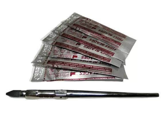 Medihalter indulókészlet 6 különböző méretű pengével