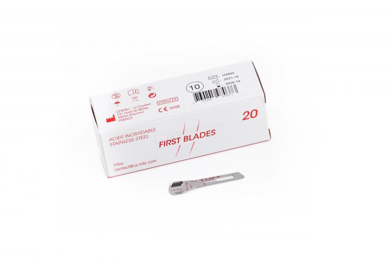 Medihalter szike FIRST BLADES #10 méret 20db