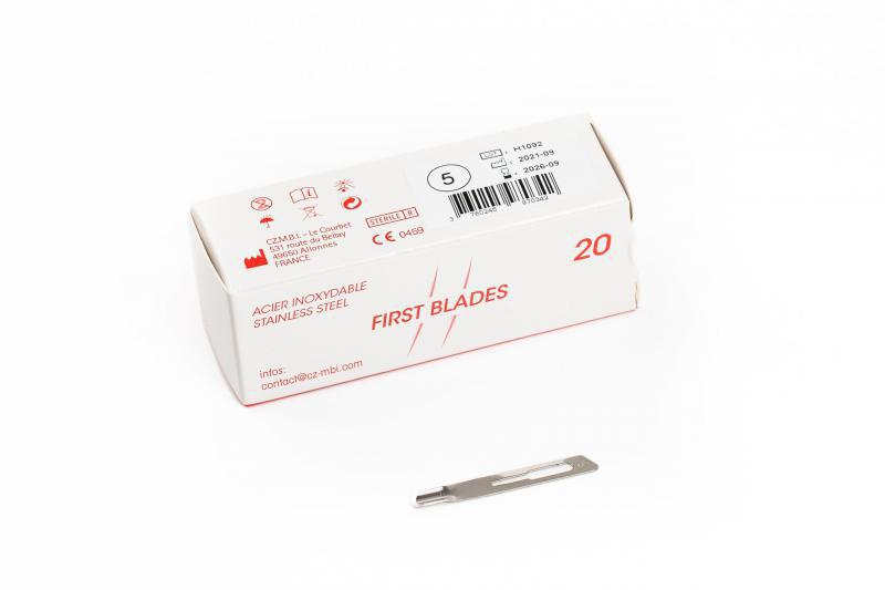 Medihalter szike FIRST BLADES #5 méret 20db